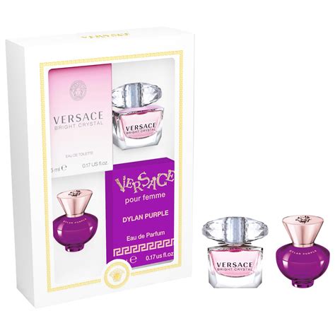 versace dylan purple perfume gift set|versace bright crystal perfume smell.